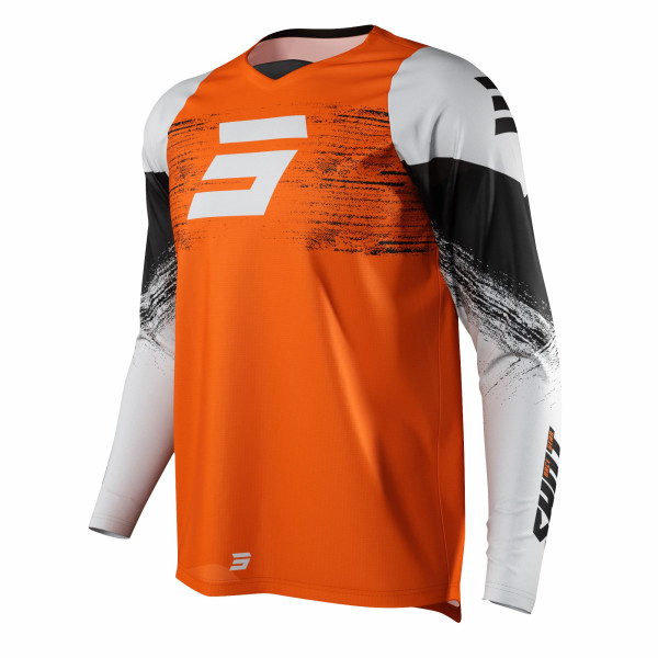 Shot Shot raw jersey burst orange (small)